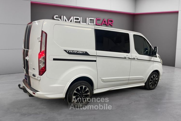 Ford Transit CUSTOM CABINE APPROFONDIE 290 L1H1 2.0 TDCi 170 SPORT - <small></small> 29.990 € <small>TTC</small> - #7