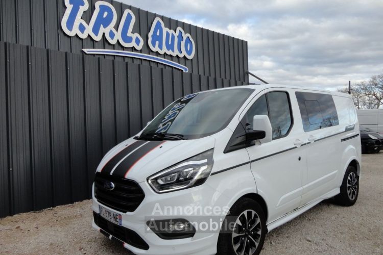 Ford Transit CUSTOM FG 290 L1H1 2.0 ECOBLUE 185 S&S SPORT BVA6 - <small></small> 28.000 € <small>TTC</small> - #1