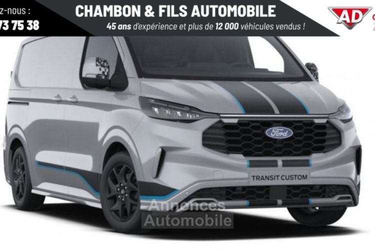 Ford Transit Custom FOURGON 300 L1H1 2.0 ECOBLUE 170 CH BVA8 SPORT PRIX HT - <small></small> 51.589 € <small>HT</small> - #1