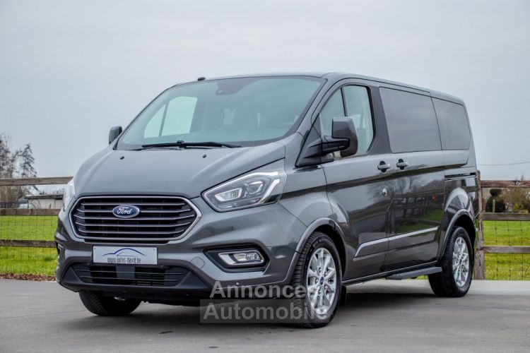 Ford Transit Tourneo Custom 2.0 TDCi 170PK Dubbel cabine 5pl. Automaat EcoBlue Titanium - LICHTE VRACHT - HISTORIEK - DUBBELE SCHUIFDEUR - APPLE CARPLAY - CAMERA - - <small></small> 33.999 € <small>TTC</small> - #6