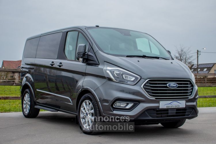 Ford Transit Tourneo Custom 2.0 TDCi 170PK Dubbel cabine 5pl. Automaat EcoBlue Titanium - LICHTE VRACHT - HISTORIEK - DUBBELE SCHUIFDEUR - APPLE CARPLAY - CAMERA - - <small></small> 33.999 € <small>TTC</small> - #8