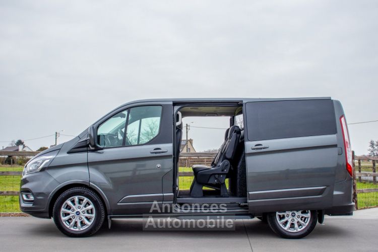 Ford Transit Tourneo Custom 2.0 TDCi 170PK Dubbel cabine 5pl. Automaat EcoBlue Titanium - LICHTE VRACHT - HISTORIEK - DUBBELE SCHUIFDEUR - APPLE CARPLAY - CAMERA - - <small></small> 33.999 € <small>TTC</small> - #14