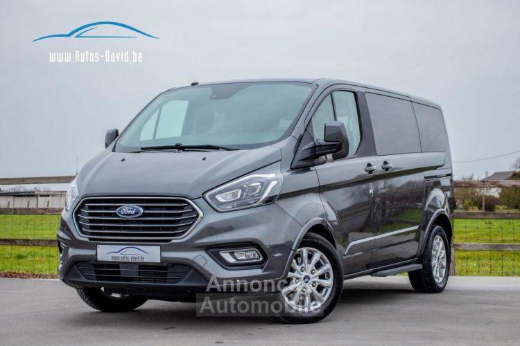 Ford Transit Tourneo Custom 2.0 TDCi 170PK Dubbel cabine 5pl. Automaat EcoBlue Titanium - LICHTE VRACHT - HISTORIEK - DUBBELE SCHUIFDEUR - APPLE CARPLAY - CAMERA - - <small></small> 33.999 € <small>TTC</small> - #46