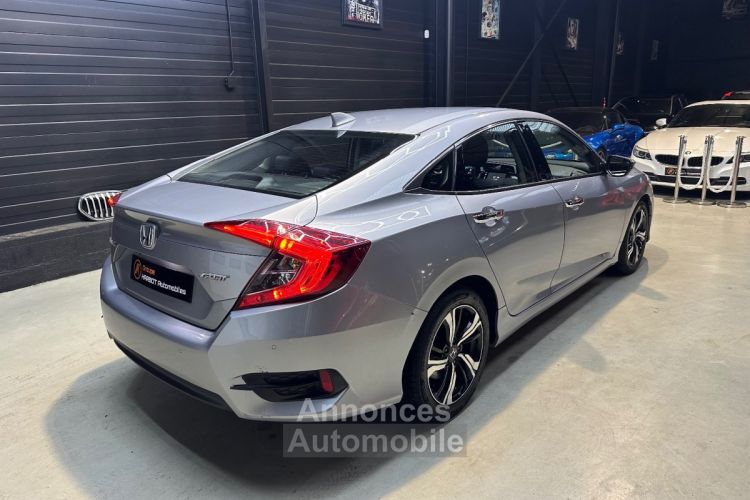 Honda Civic 4 PORTES 2017 1.5 i-VTEC 182 Exclusive CVT ENTRETIEN COMPLET 1ÈRE MAIN - <small></small> 17.990 € <small>TTC</small> - #4