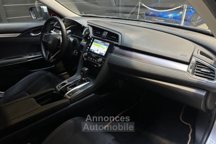 Honda Civic 4 PORTES 2017 1.5 i-VTEC 182 Exclusive CVT ENTRETIEN COMPLET 1ÈRE MAIN - <small></small> 17.990 € <small>TTC</small> - #15