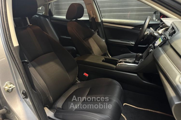 Honda Civic 4 PORTES 2017 1.5 i-VTEC 182 Exclusive CVT ENTRETIEN COMPLET 1ÈRE MAIN - <small></small> 17.990 € <small>TTC</small> - #16