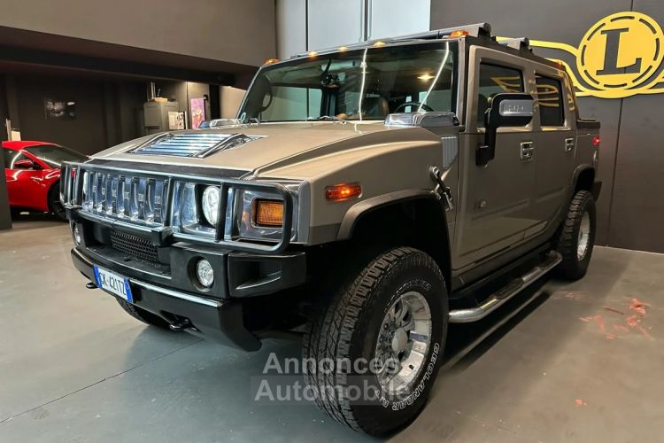 Hummer H2 2004 SUT 6.0 V8 AUTOCARRO 5P IMPECCABILE FULL P.CONSEG - <small></small> 42.000 € <small>TTC</small> - #3