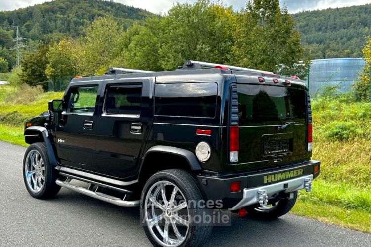 Hummer H2 2008 6.2 V8 LUXURY FACELIFT-LPG-BOSE-22 ZOLL-CAM - <small></small> 44.800 € <small>TTC</small> - #6