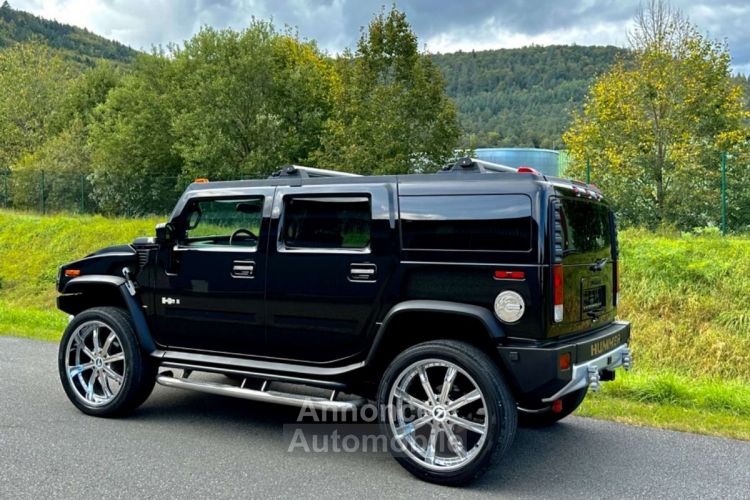 Hummer H2 2008 6.2 V8 LUXURY FACELIFT-LPG-BOSE-22 ZOLL-CAM - <small></small> 44.800 € <small>TTC</small> - #10