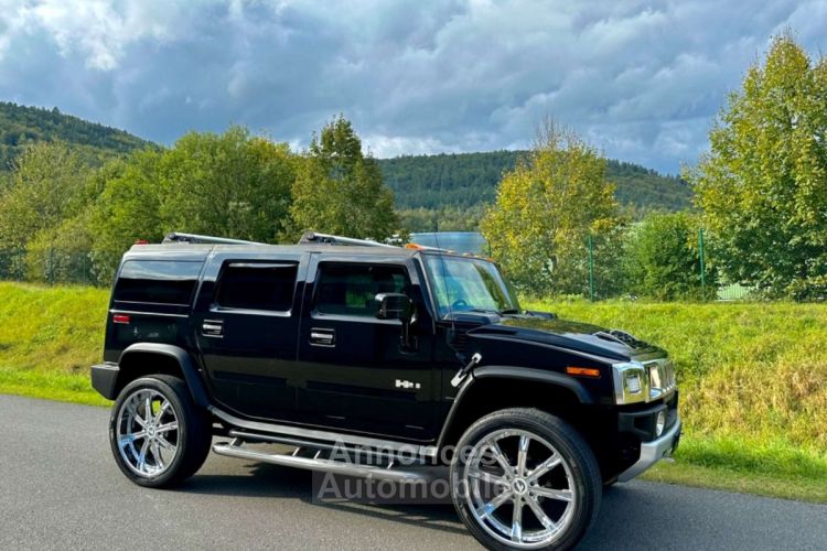 Hummer H2 2008 6.2 V8 LUXURY FACELIFT-LPG-BOSE-22 ZOLL-CAM - <small></small> 44.800 € <small>TTC</small> - #11