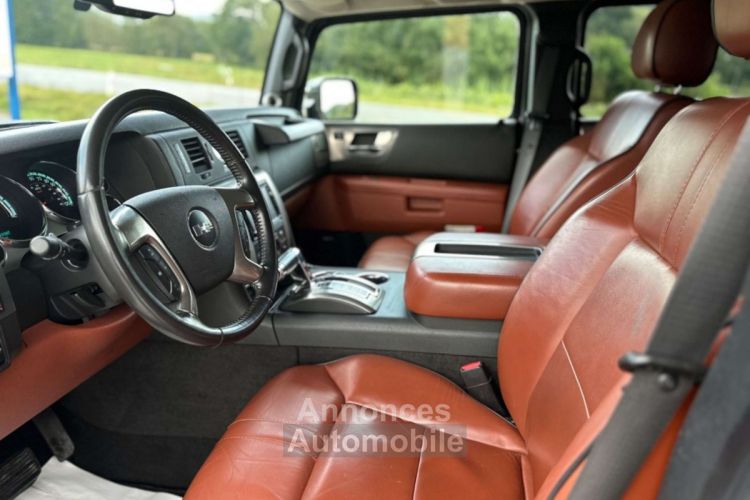 Hummer H2 2008 6.2 V8 LUXURY FACELIFT-LPG-BOSE-22 ZOLL-CAM - <small></small> 44.800 € <small>TTC</small> - #14