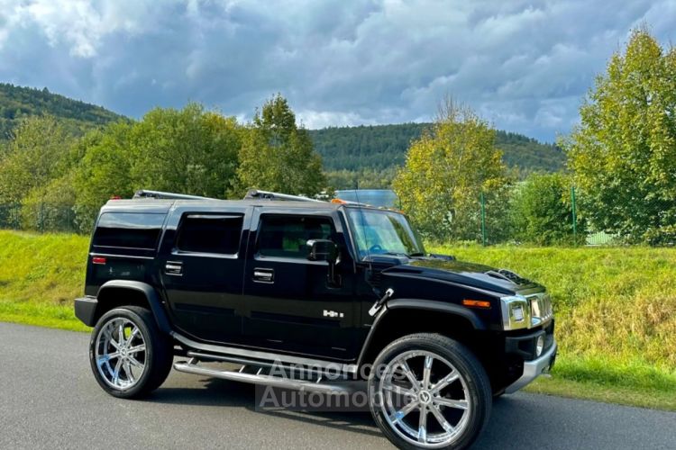 Hummer H2 2008 6.2 V8 LUXURY FACELIFT-LPG-BOSE-22 ZOLL-CAM - <small></small> 39.800 € <small>TTC</small> - #14