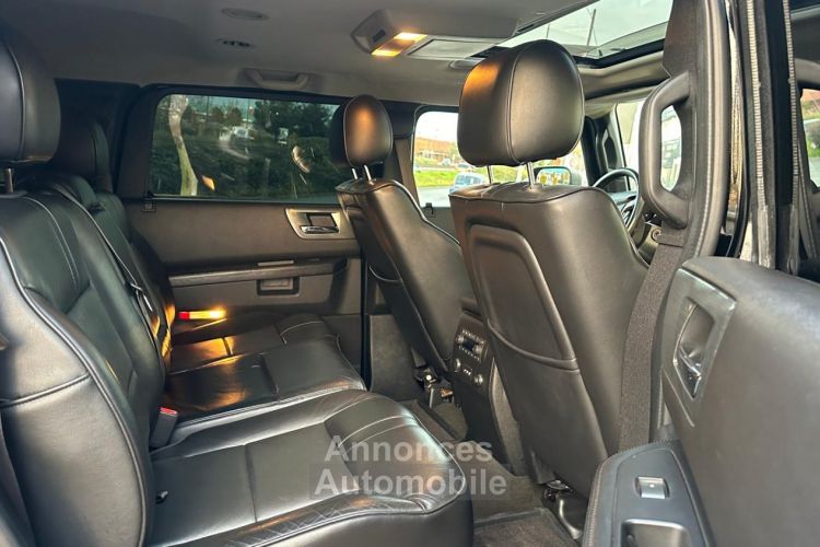 Hummer H2 ALPHA LUXURY BLACK DIAMOND EDITION FINAL V8 6.2L 398 CH - <small></small> 49.900 € <small>HT</small> - #6