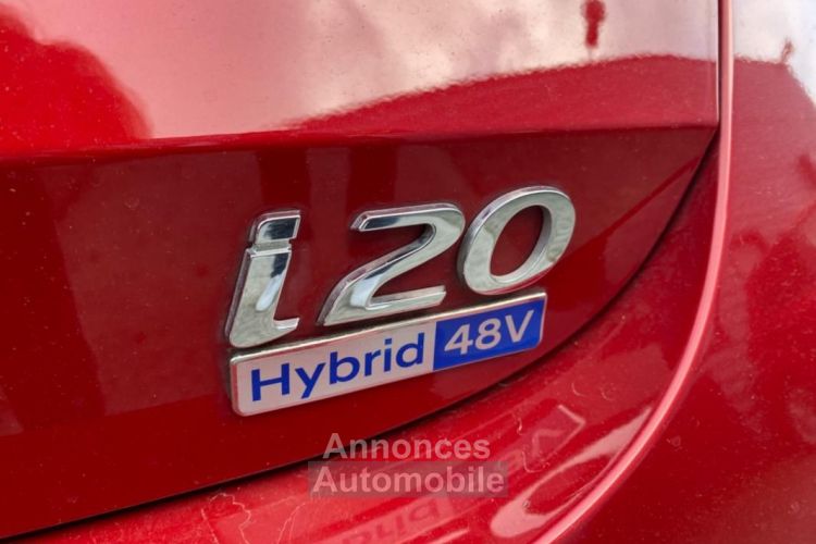 Hyundai i20 1.0 T-GDI 101ch HYBRID BUSINESS ENTRETIEN ET GARANTIE CONSTRUCTEUR CARPLAY - <small></small> 15.990 € <small>TTC</small> - #19