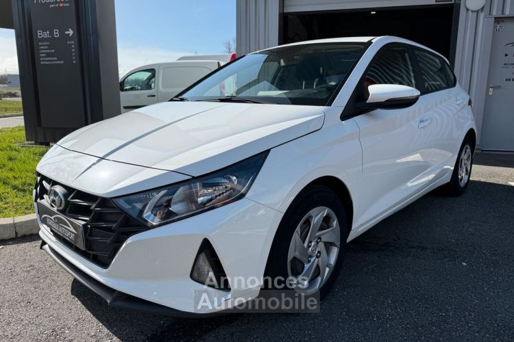 Hyundai i20 1.2 84ch BVM5 Initia 5p S&S 1ère main Française Garantie Constructeur 11-2026 Climatisation Régulateur Bluetooth Feux Auto AFIL USB 2 clés - <small></small> 11.490 € <small>TTC</small> - #1