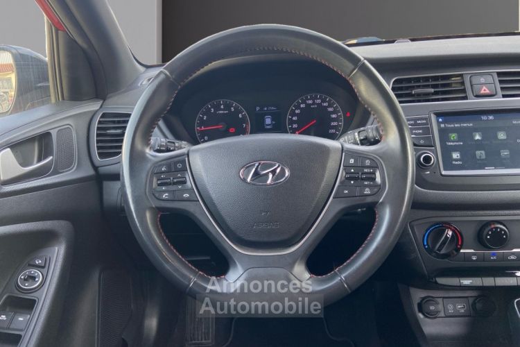 Hyundai i20 ACTIVE 1.0 T-GDi 100 DCT-7 Black Ride CAMERA/CARPLAY/BOITE AUTO - GARANTIE 12 MOIS - - <small></small> 12.490 € <small>TTC</small> - #14