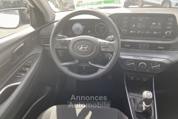 Hyundai i20 i 20 1.2 MPI 85 PACK CLIM JA 16 Ecran Caméra - <small></small> 17.650 € <small>TTC</small> - #21