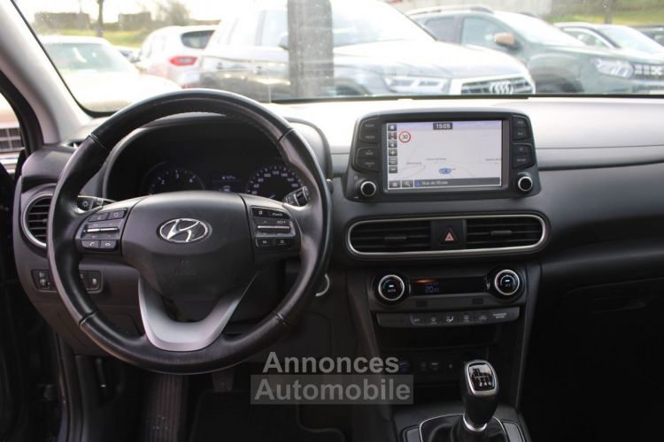 Hyundai Kona 1L6 CRDI 115 CV CREATIVE GPS 3D CAMÉRA USB JA 17 RE BLUETOOTH RÉGULATEUR CARPLAY - <small></small> 14.990 € <small>TTC</small> - #9