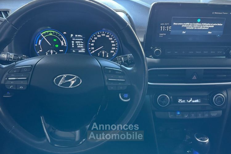 Hyundai Kona HYBRID Edition #1 141 ch 1.6 GDi Camera Apple Carplay Clim auto - <small></small> 17.990 € <small>TTC</small> - #11