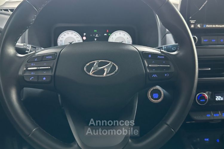 Hyundai Kona hybrid phase 2 141 ch creative camera sound krell jantes - <small></small> 19.990 € <small>TTC</small> - #12