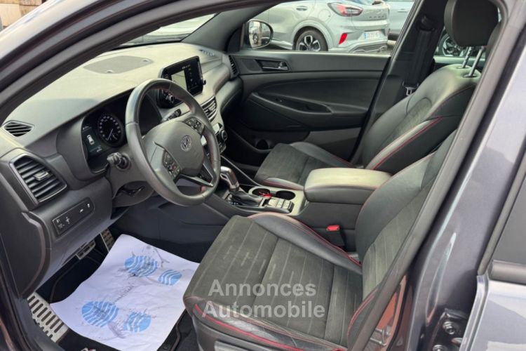 Hyundai Tucson 1.6 CRDI 136 DCT7 N LINE EDITION GPS Caméra JA19 - <small></small> 21.450 € <small>TTC</small> - #9