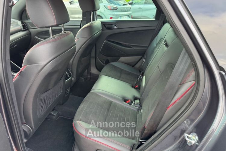 Hyundai Tucson 1.6 CRDI 136 DCT7 N LINE EDITION GPS Caméra JA19 - <small></small> 21.450 € <small>TTC</small> - #10