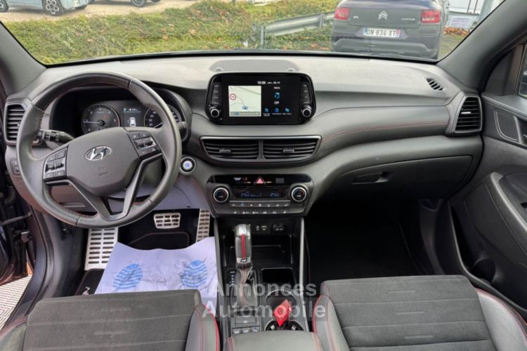 Hyundai Tucson 1.6 CRDI 136 DCT7 N LINE EDITION GPS Caméra JA19 - <small></small> 21.450 € <small>TTC</small> - #11