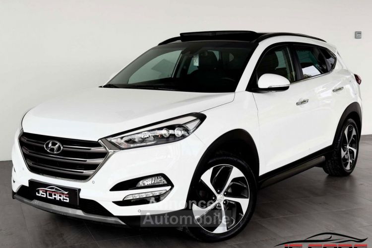 Hyundai Tucson 1.6 T-GDi 4WD BOITE AUTO CUIR TOIT OUVR. CAM ETC - <small></small> 22.990 € <small>TTC</small> - #1