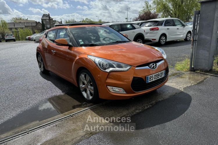 Hyundai Veloster 1.6 GDI - 140 Pack Premium Gps + Camera AR + Radar AR + Toit ouvrant - <small></small> 11.990 € <small>TTC</small> - #7