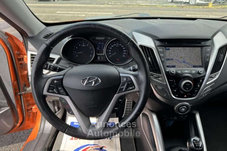 Hyundai Veloster 1.6 GDI - 140 Pack Premium Gps + Camera AR + Radar AR + Toit ouvrant - <small></small> 11.990 € <small>TTC</small> - #27