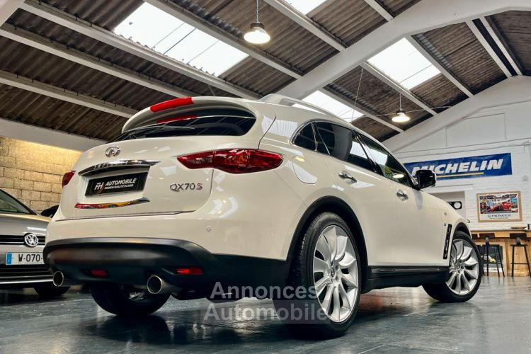 Infiniti QX70 QX70S Premium V8 5.0L 390 ch 24 920 kms Première main Carnet et historique État exceptionnel - <small></small> 36.980 € <small>TTC</small> - #2