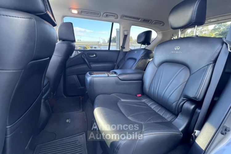 Infiniti QX80 5.6L V8 405CH BVA 7 PLACES TOIT OUVRANT ECRANS AR SIEGES CHAFFANTS VENTILES - <small></small> 34.990 € <small>TTC</small> - #9