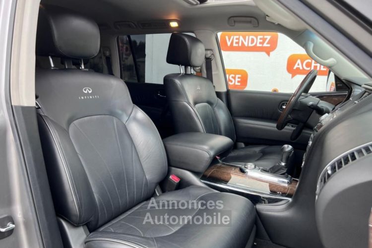 Infiniti QX80 5.6L V8 405CH BVA 7 PLACES TOIT OUVRANT ECRANS AR SIEGES CHAFFANTS VENTILES - <small></small> 34.990 € <small>TTC</small> - #13