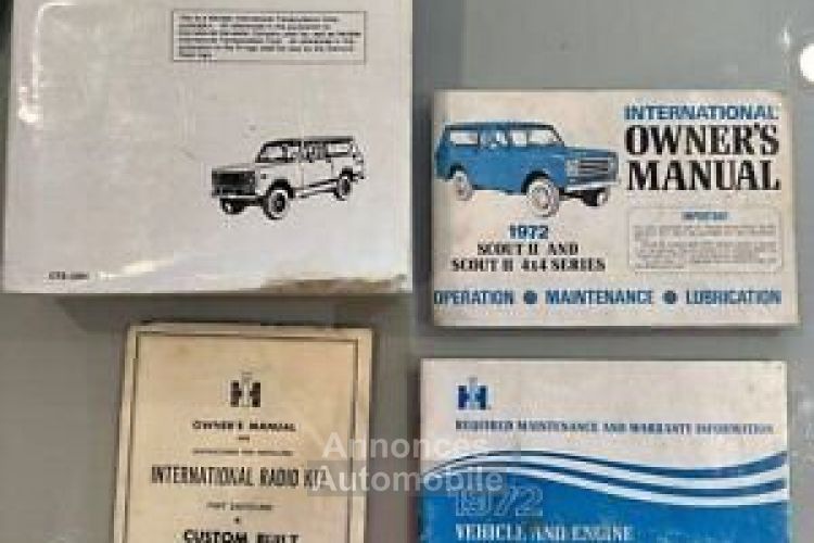 International Harvester Scout - <small></small> 57.700 € <small>TTC</small> - #19