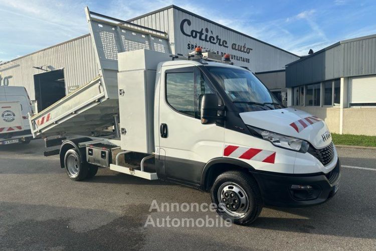 Iveco Daily 22990 ht 35c16 benne coffre - <small></small> 27.588 € <small>TTC</small> - #1