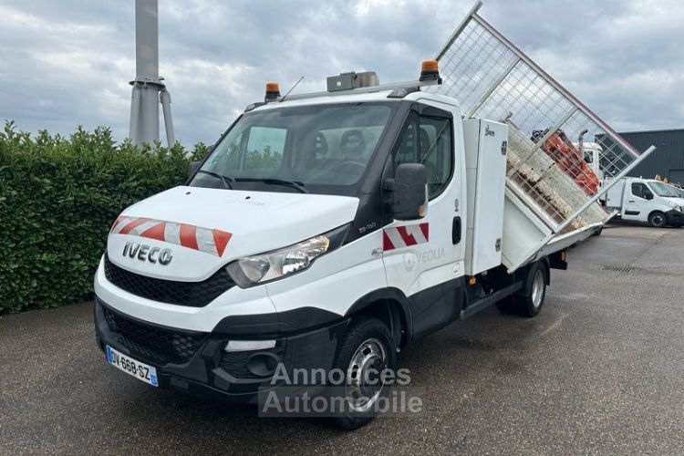 Iveco Daily 22990 ht tribenne coffre 35c15 - <small></small> 27.588 € <small>TTC</small> - #1