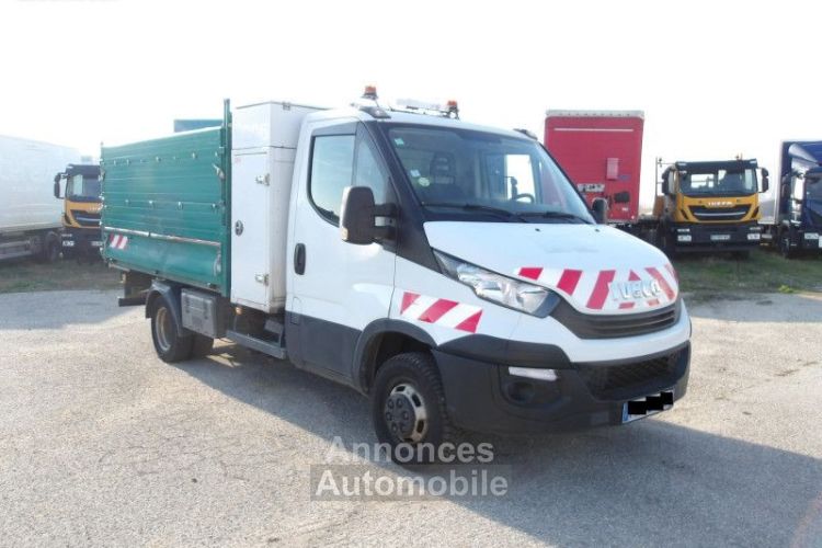 Iveco Daily 26990 ht 35c15 benne coffre réhausses paysagiste - <small></small> 32.388 € <small>TTC</small> - #1