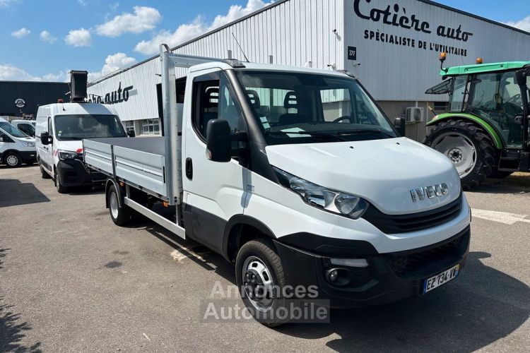 Iveco Daily 26990 ht plateau 35c15 4m20 ridelles alu - <small></small> 32.388 € <small>TTC</small> - #1