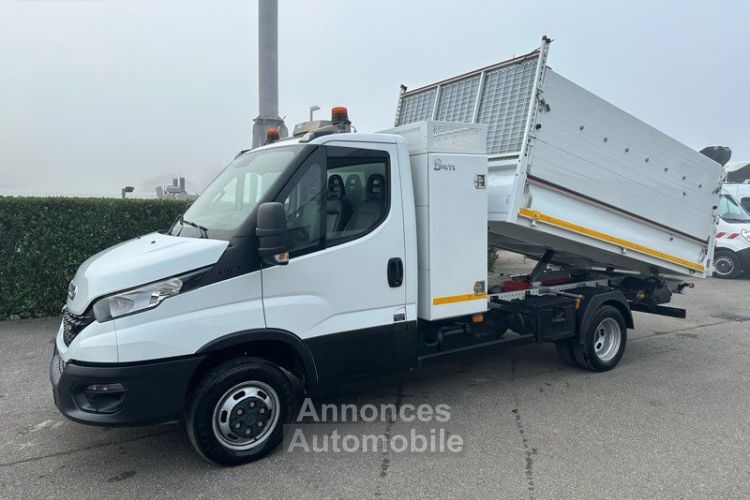 Iveco Daily 34990 ht 35c16 benne coffre rehausses paysagiste - <small></small> 41.988 € <small>TTC</small> - #2