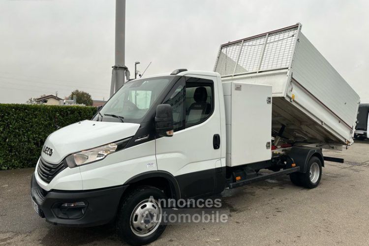 Iveco Daily 35990 ht 35c16 hi-matic benne coffre réhausses paysagiste - <small></small> 43.188 € <small>TTC</small> - #2