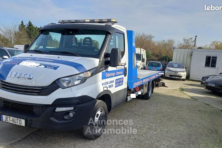 Iveco Daily 35C 35C18 35180 HI MATIC PORTE VOITURE DEPANNEUSE PLATEAU BASCULANT BVA - <small></small> 42.000 € <small>TTC</small> - #1