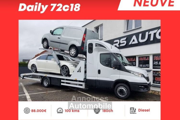 Iveco Daily 72c18 7 tonnes porte 2 voitures neuf 180ch - <small></small> 88.000 € <small>TTC</small> - #1