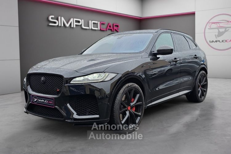 Jaguar F-Pace 5.0 V8 550 Supercharged AWD BVA8 SVR - ENTRETIEN - TOIT OUVRANT - SIEGES CHAUFFANTS - PARFAIT ETAT - <small></small> 64.990 € <small>TTC</small> - #13