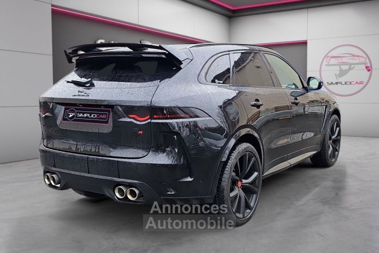 Jaguar F-Pace 5.0 V8 550 Supercharged AWD BVA8 SVR - ENTRETIEN - TOIT OUVRANT - SIEGES CHAUFFANTS - PARFAIT ETAT - <small></small> 64.990 € <small>TTC</small> - #14