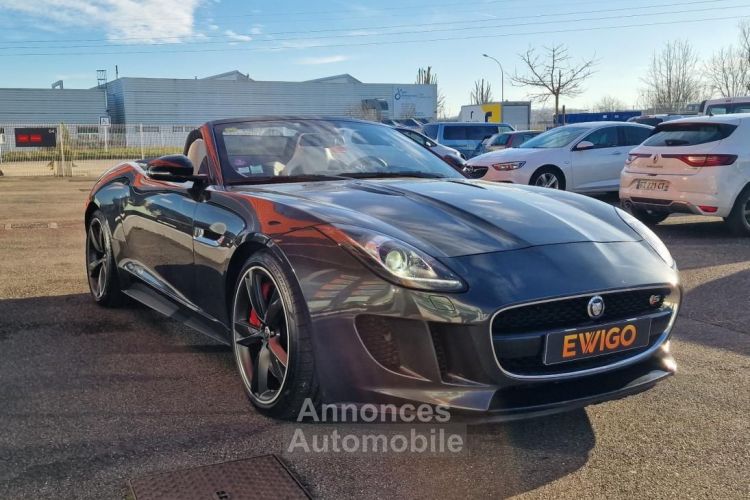 Jaguar F-Type Cabriolet S 5.0 V8 495ch ENTRETIENS OK- IMMAT FRANCE - <small></small> 52.990 € <small>TTC</small> - #2