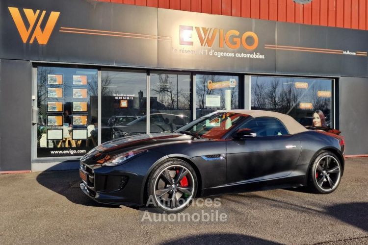 Jaguar F-Type Cabriolet S 5.0 V8 495ch ENTRETIENS OK- IMMAT FRANCE - <small></small> 52.990 € <small>TTC</small> - #3