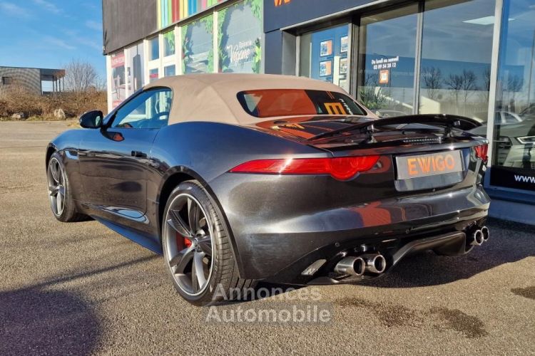 Jaguar F-Type Cabriolet S 5.0 V8 495ch ENTRETIENS OK- IMMAT FRANCE - <small></small> 52.990 € <small>TTC</small> - #6