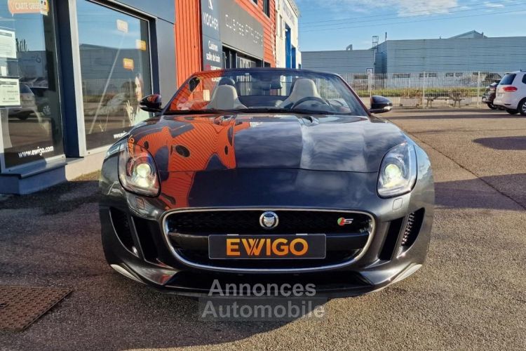 Jaguar F-Type Cabriolet S 5.0 V8 495ch ENTRETIENS OK- IMMAT FRANCE - <small></small> 52.990 € <small>TTC</small> - #10