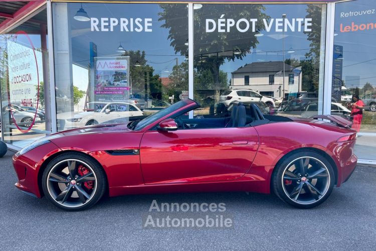 Jaguar F-Type CABRIOLET V6 S 3.0 380 Suralimente A - <small></small> 56.990 € <small>TTC</small> - #6