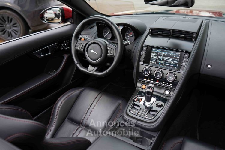 Jaguar F-Type Cabriolet V8 S 495 Ch - 920 €/mois - Caméra, Meridian Surround 770 W, Sièges Ch., Accès Sans Clé ... - Etat EXCEPTIONNEL - Rév. 11/2024 - Gar. 12 Mois - <small></small> 73.900 € <small>TTC</small> - #34